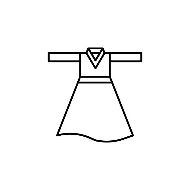 韩服、韩国偶像。韩国文化符号元素图片下载