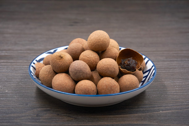 干龙眼的木材背景图片下载