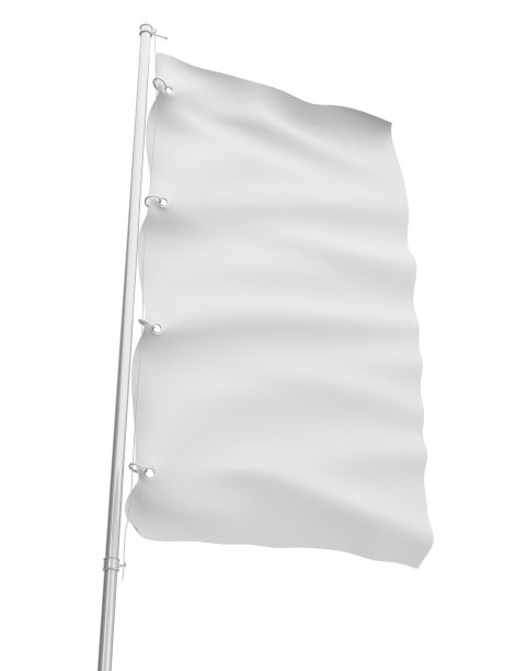 空白的垂直旗杆图片下载