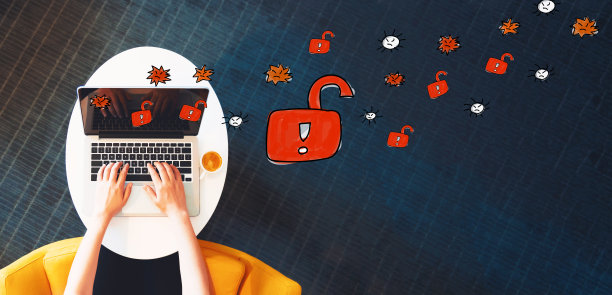 解锁主题与人使用笔记本电脑图片下载