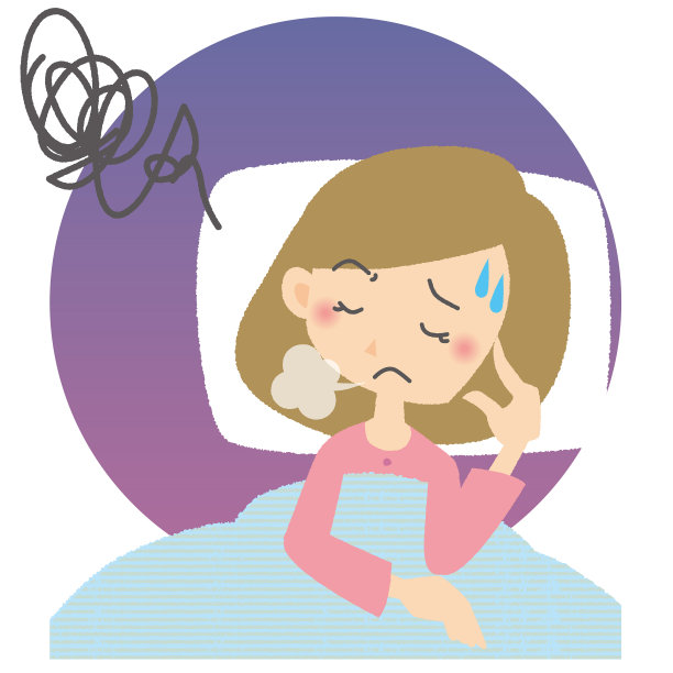 失眠的女人图片下载