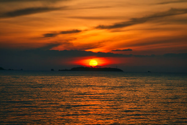 夕阳从天堂图片下载