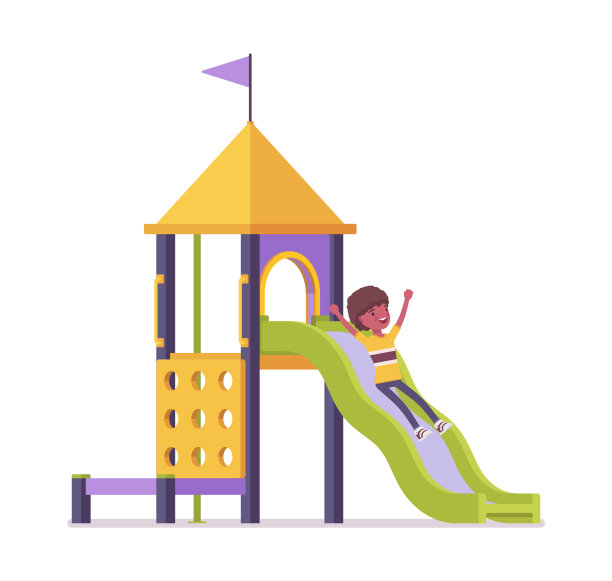 男童7,9岁，学龄黑人儿童下滑图片下载