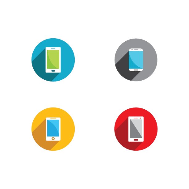 智能手机图标说明图片下载