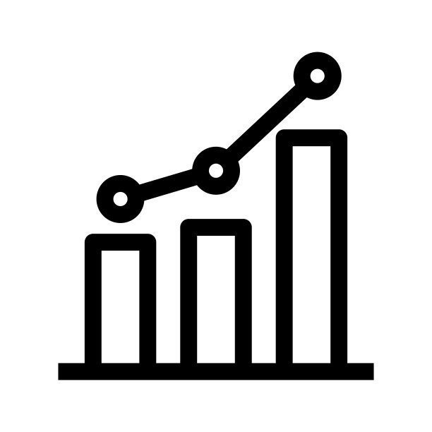 增长图表图标图片下载