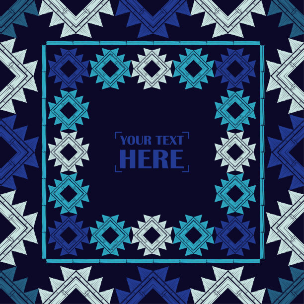 民族波西米亚无缝模式。花边。面料上绣花。错落有致的纹理。图片下载