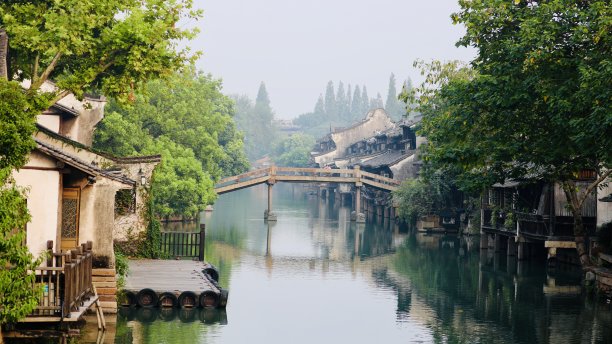 乌镇在早上图片下载