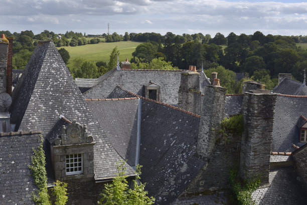 古老的屋顶图片下载