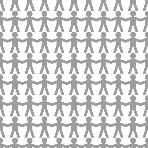 小男人模式，平面风格，向量图片下载