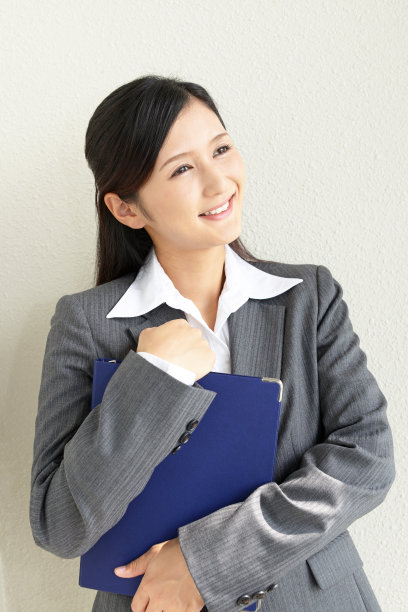 微笑的商业女性图片下载