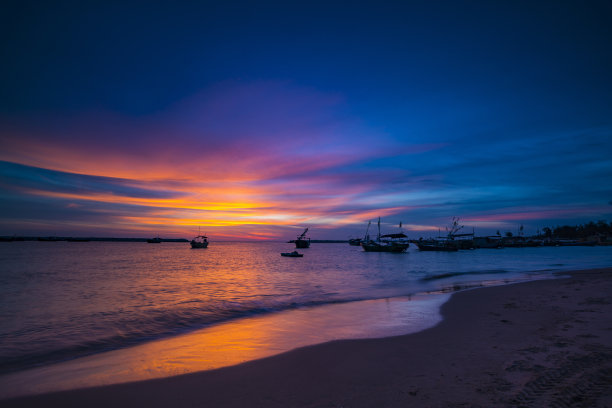 海南莺歌海日落图片下载