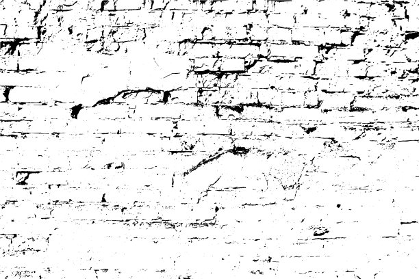 矢量垃圾纹理背景，旧砖墙。图片下载