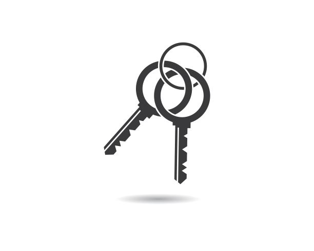 关键标志模板矢量图标图片下载