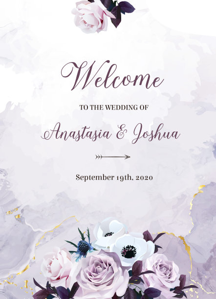 灰紫色的薰衣草，淡紫色的古董玫瑰，紫色的淡花，白色的银莲花图片下载