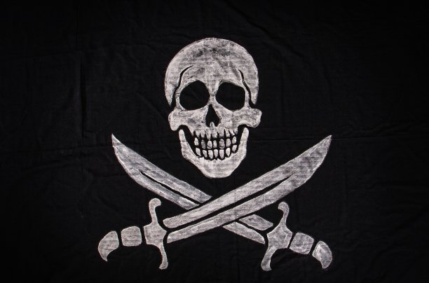 海盗旗旗图片下载