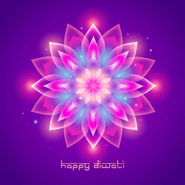 排灯节。印度的节日。图片下载