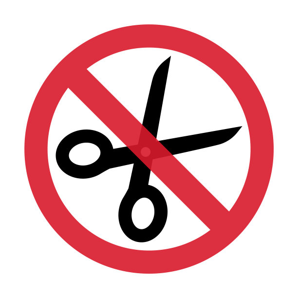 扁平剪刀图标孤立在白色背景。现代设计对象图片下载