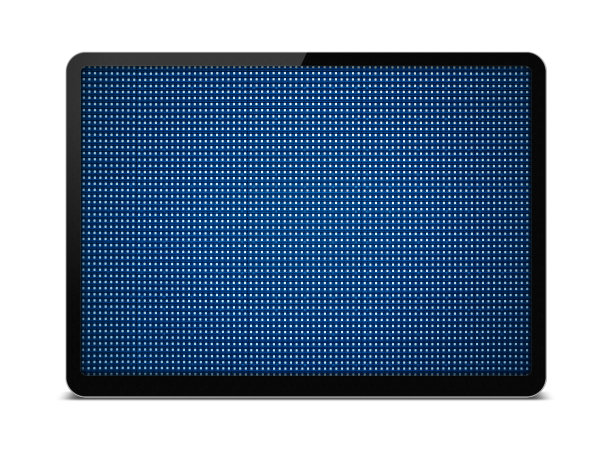 (裁剪路径)LED显示背景在数字平板隔离图片下载