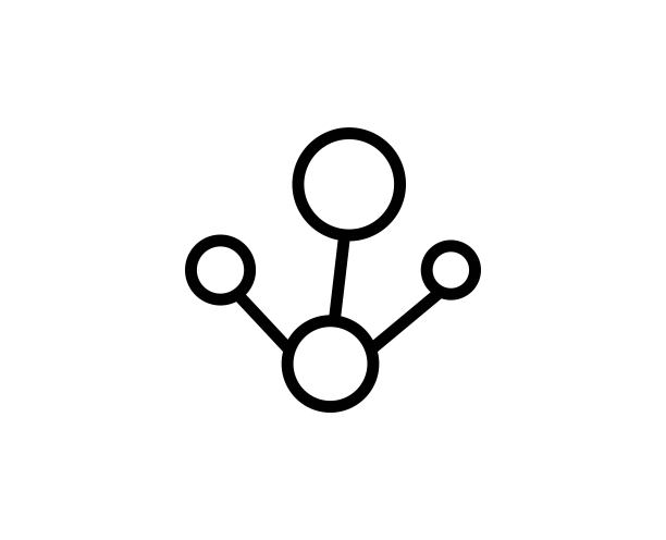 原子线条图标图片下载