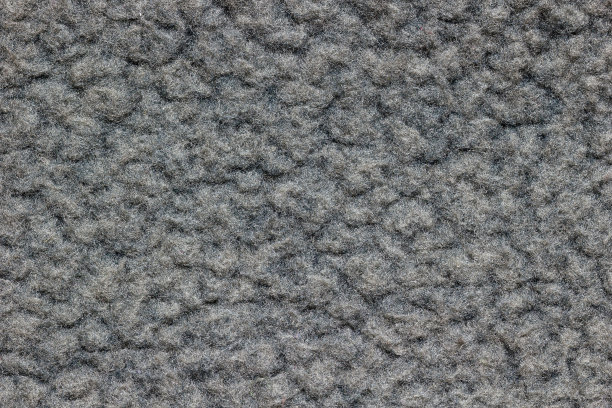 灰色毛毯的质地。图片下载