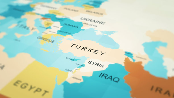 土耳其-世界地图图片下载