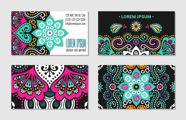 民族名片图片下载