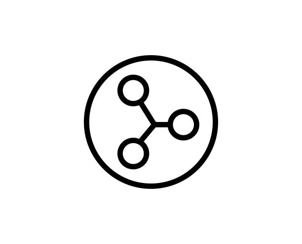 原子线条图标图片下载