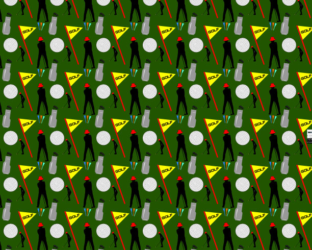 高尔夫无缝模式图片下载