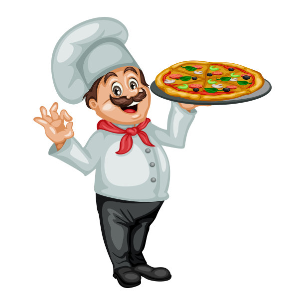 厨师长卡通图片下载