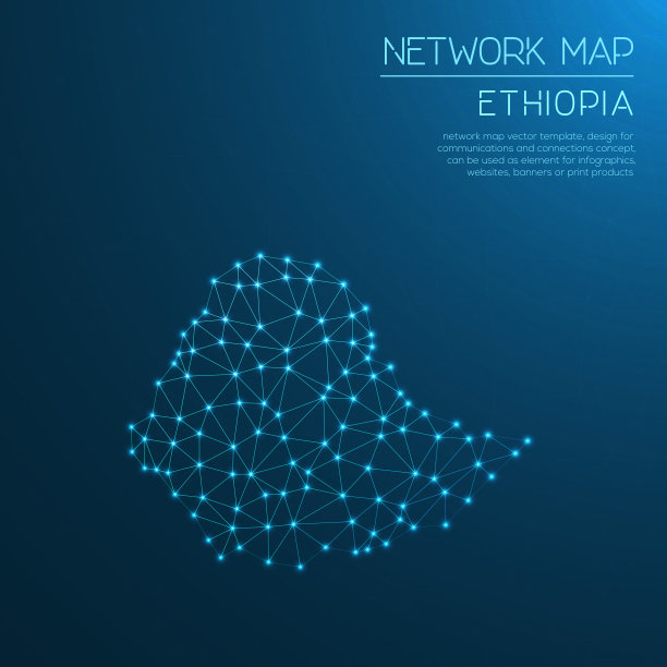 埃塞俄比亚网络图。图片下载