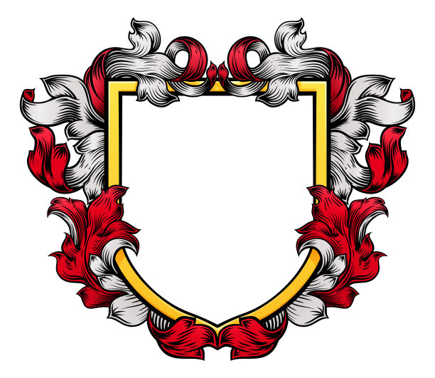 盾徽骑士家族纹章图片下载