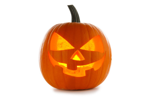 万圣节南瓜孤上白图片下载