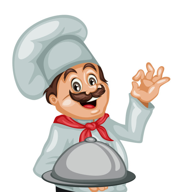 厨师长卡通图片下载