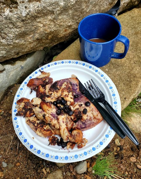 露营的早餐图片下载