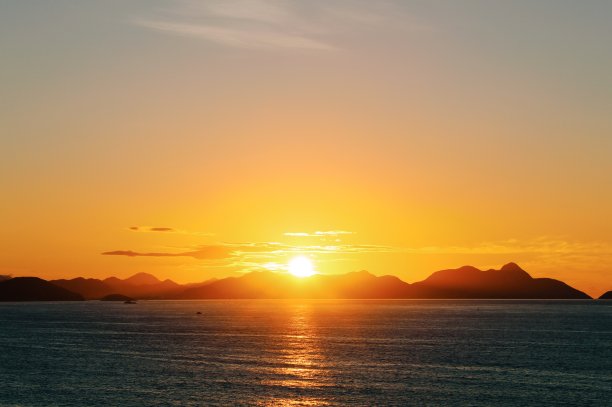 科帕卡巴纳的日出图片下载