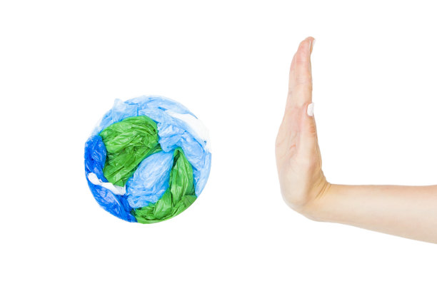 在白色背景上的地球生态和健康图片下载