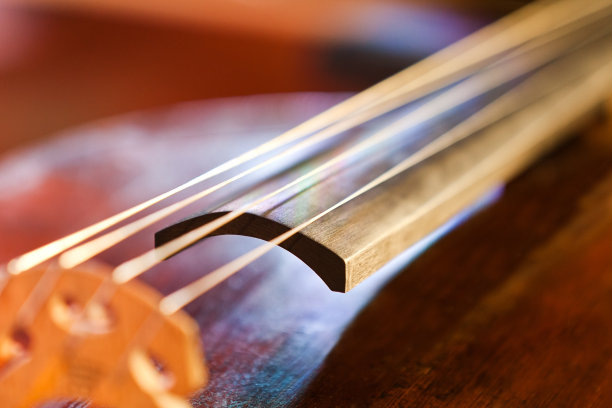 小提琴弦的片段图片下载