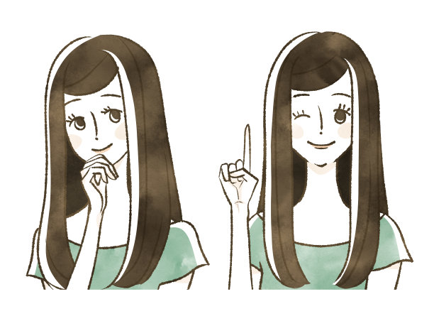 女人的面部表情-微笑/暗示图片下载