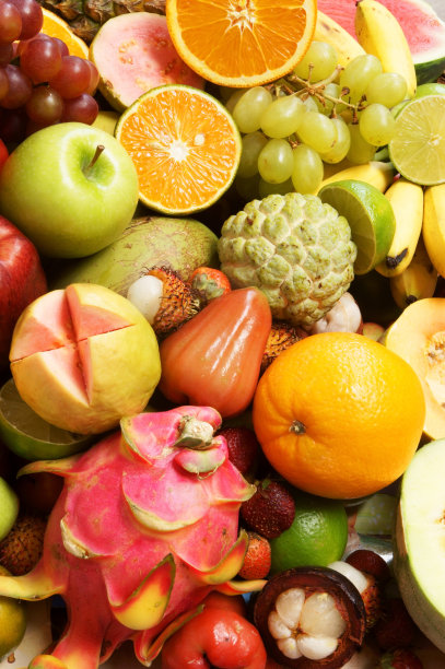 热带水果的背景图片下载