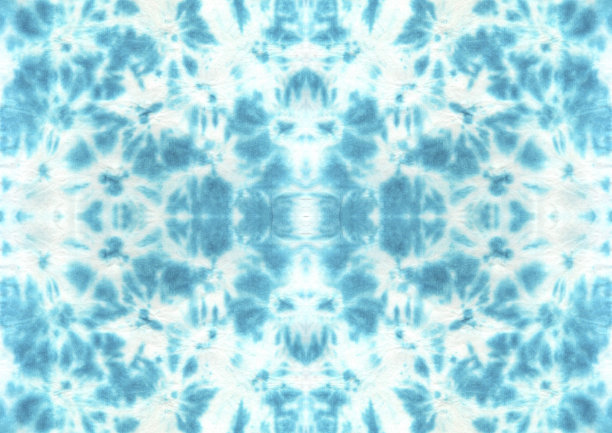 扎染shibori无缝图案。水彩画抽象结构。图片下载