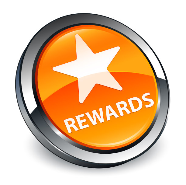 奖励(星星图标)3d橙色圆形按钮图片下载