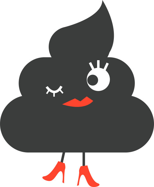 有趣的黑色粪便图片下载