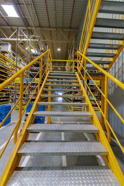楼梯在仓库图片下载