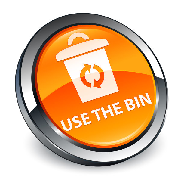 使用箱子3d橙色圆形按钮图片下载