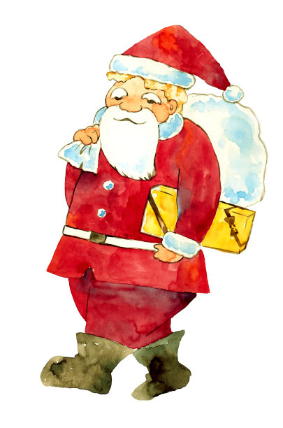 有趣的圣诞老人图片下载