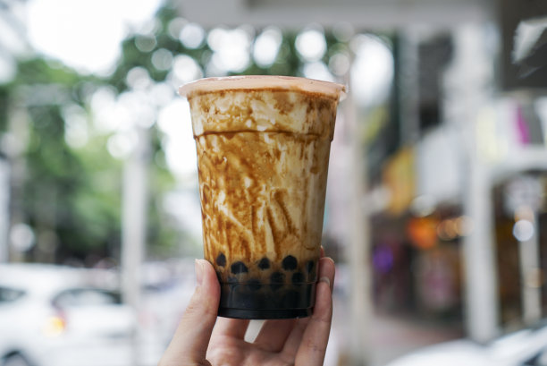 泡红糖奶茶。素材图片