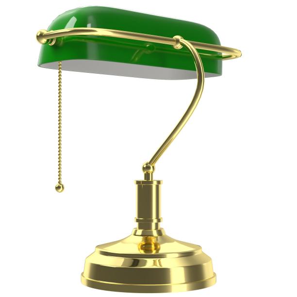 银行家的灯图片下载