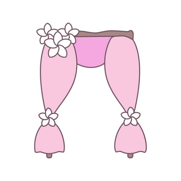 婚礼拱门颜色图标图片下载