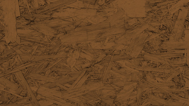 棕色胶合板纹理和背景。定向刨花板- OSB。图片下载