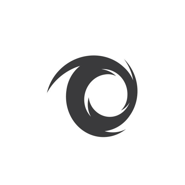 漩涡矢量图图标图片下载